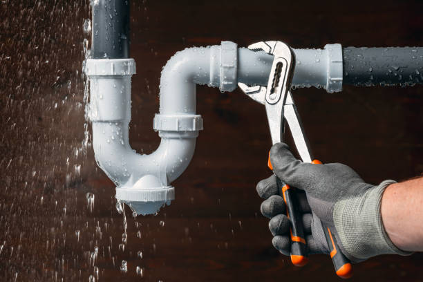 Professional Sewer Line Repair technician working in Akron, PA